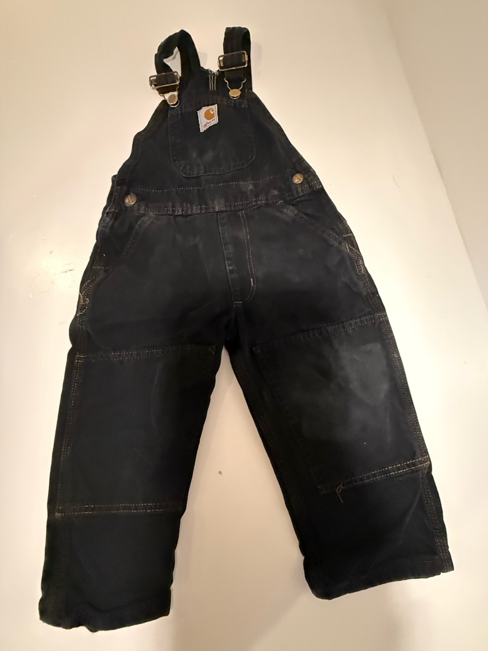 Carhartt Black Bib Overalls 2T